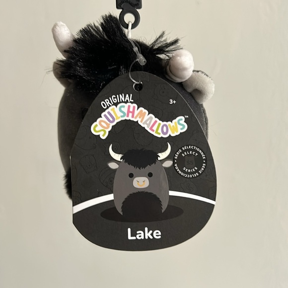 NWT Select Series Lake the Cow 3.5” Clip Squishmallow - Picture 3 of 3